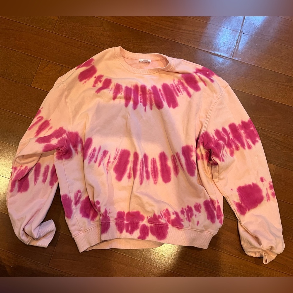 Pink Tie-Dye Women's sweatshirt